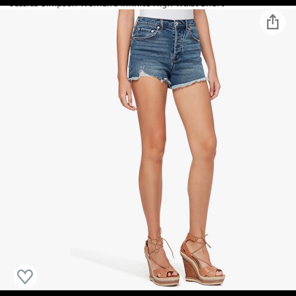 Jessica Simpson infinite denim shorts